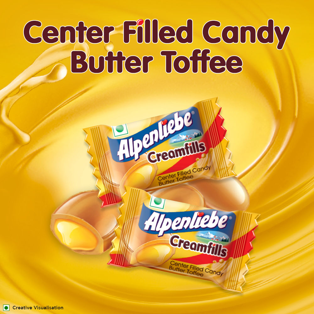 Alpenliebe Cream Fills Butter Toffee