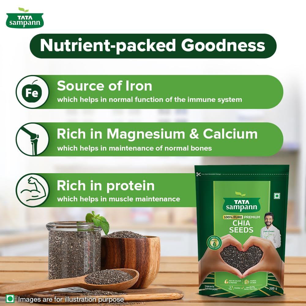 Tata Sampann 100% Pure Premium Chia Seed