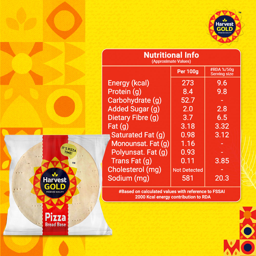 Harvest Gold Pizza Base