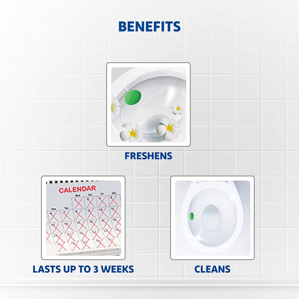 Harpic Toilet Rim Cleaner Blocks - Jasmine 26 g Combo