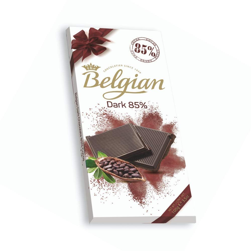 The Belgian Bar Dark Chocolate 85%