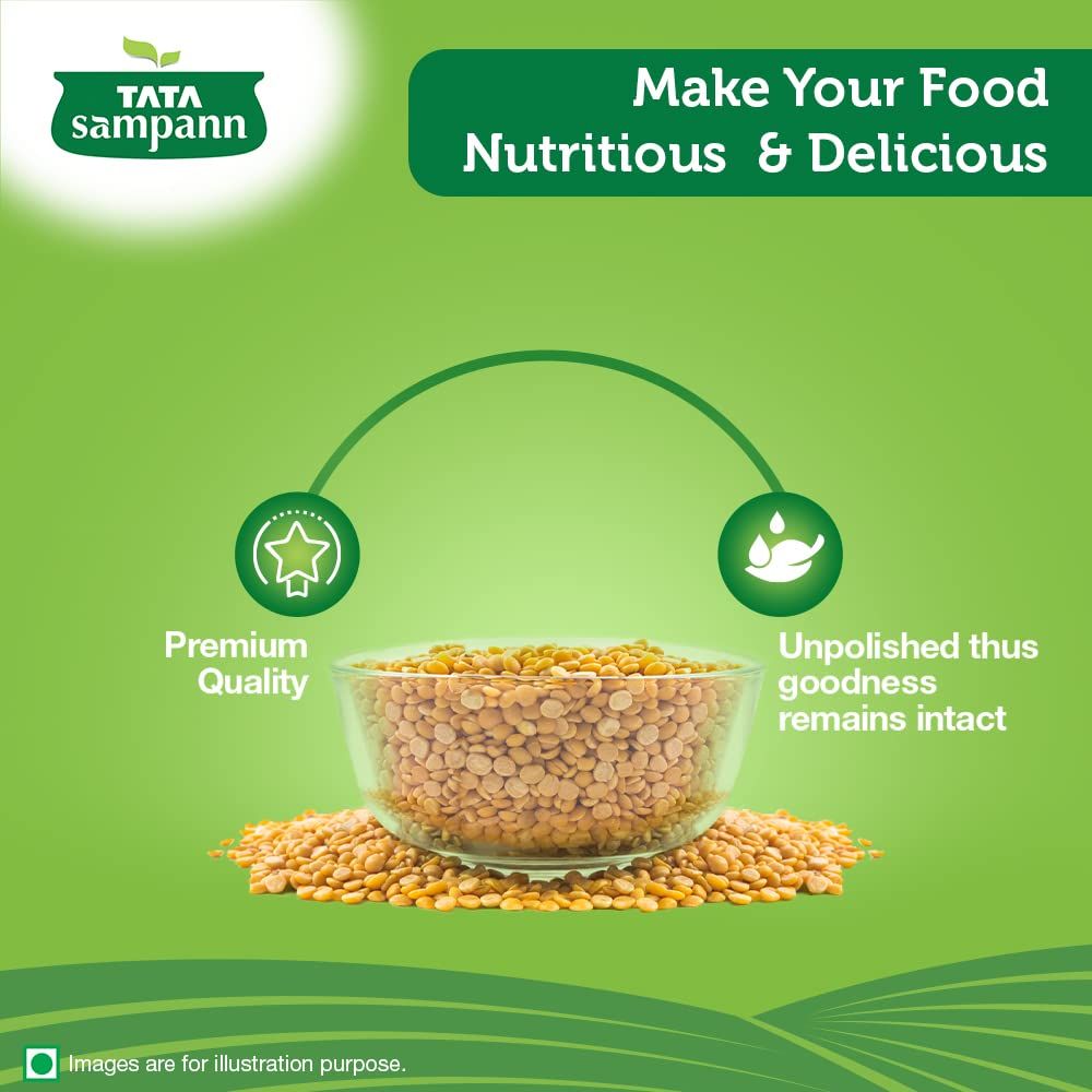Tata Sampann Combi Pack Toor Dal and Chana Dal