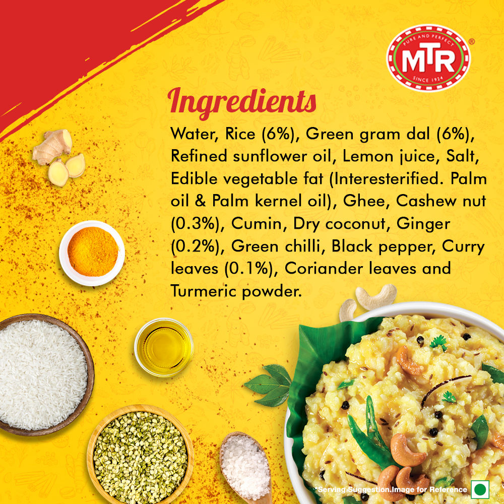 MTR Ready To Eat Pongal 