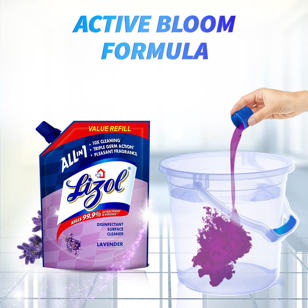 Lizol Lavender Floor Cleaner Liquid