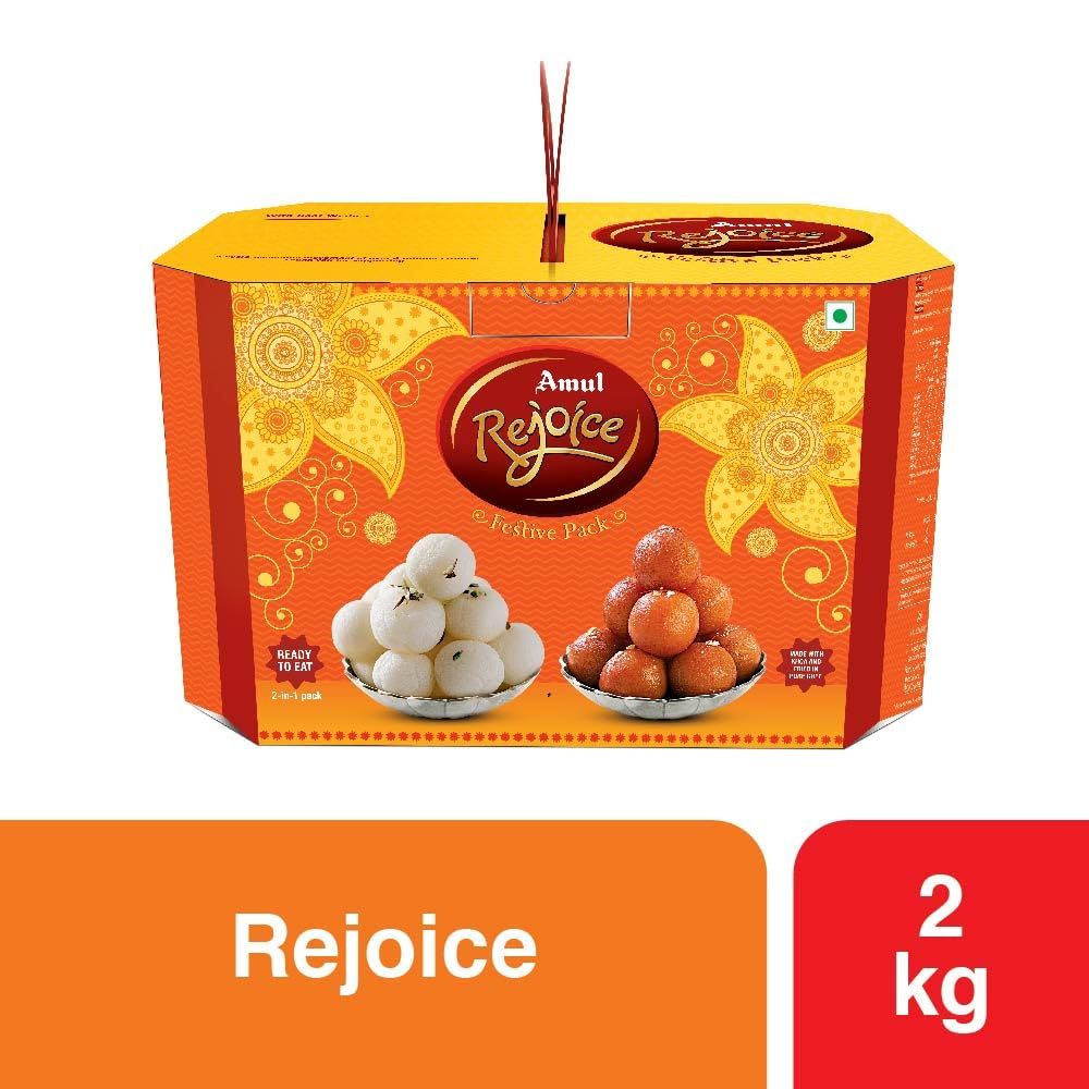 Amul Rejoice 2-In-1 Mithai Gift Pack