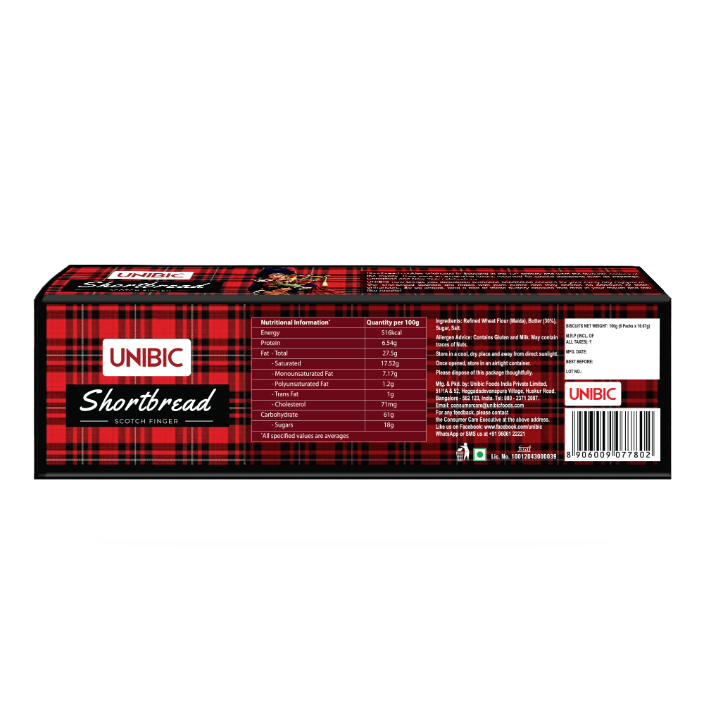 UNIBIC Cookies - Shortbread Cookies