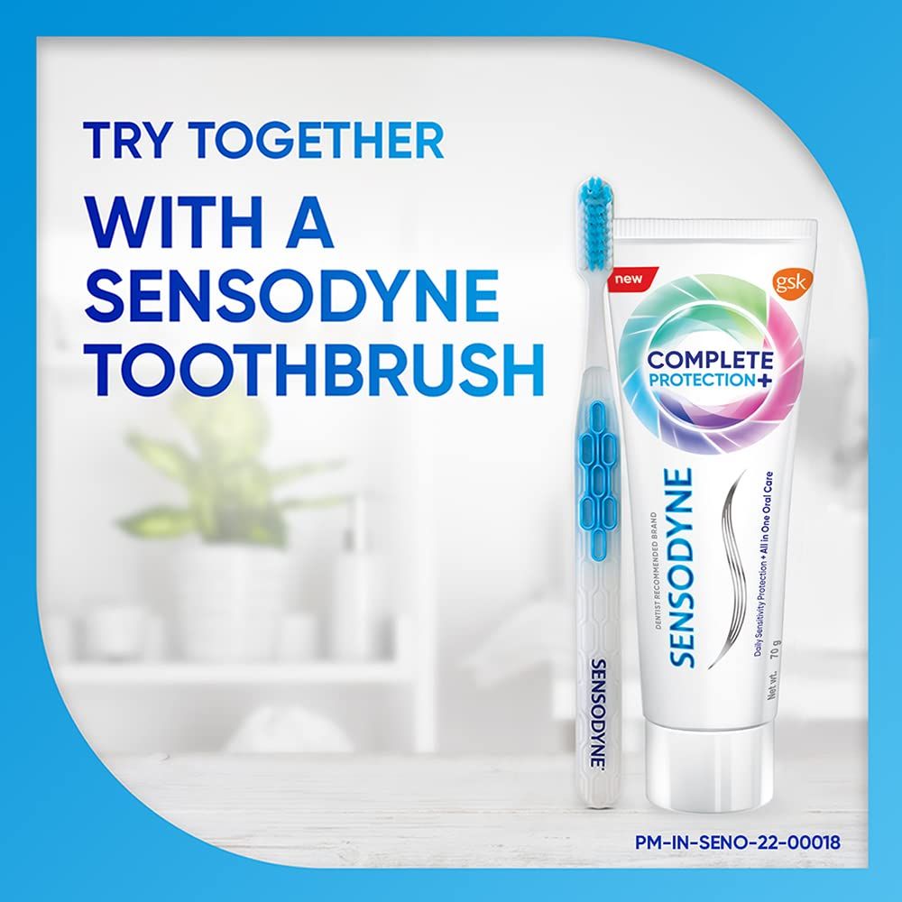 Sensodyne Toothpaste Complete Protection+, All in One Daily Oral Care Tooth Paste
