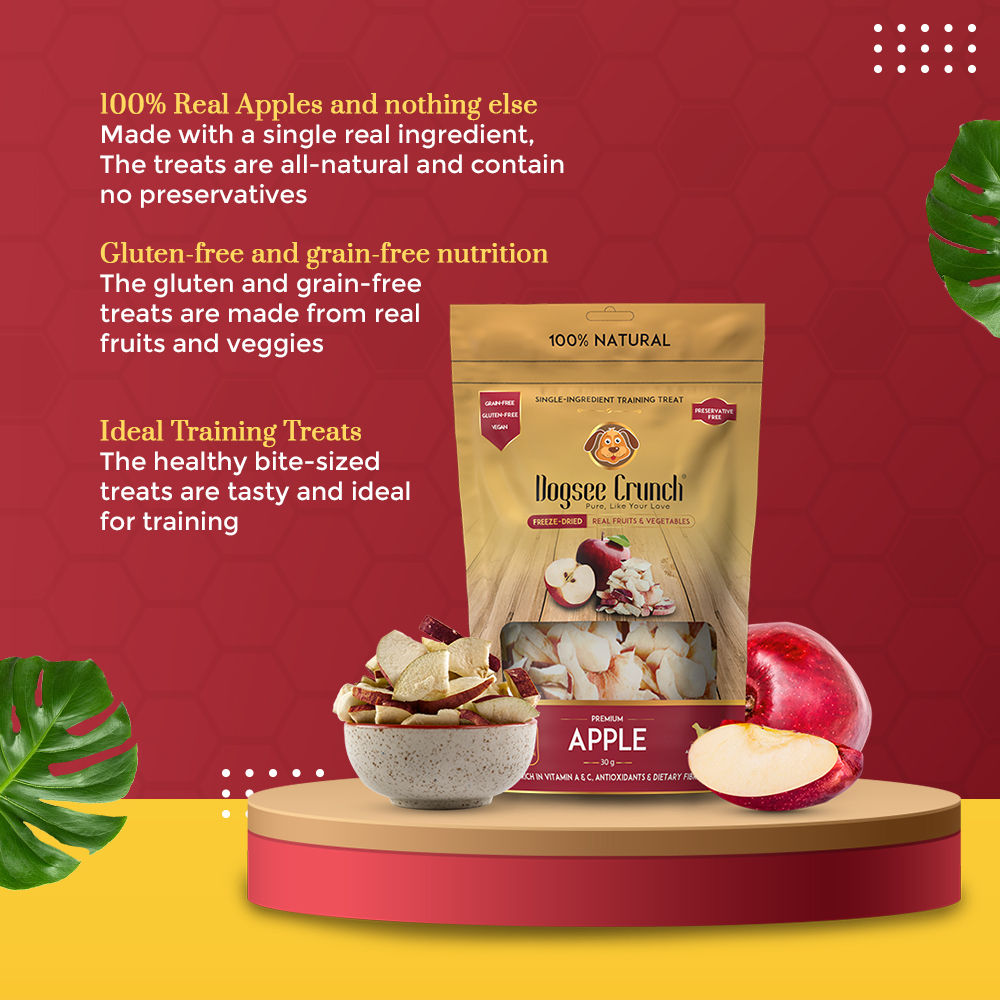 Dogsee Crunch Dried Apple