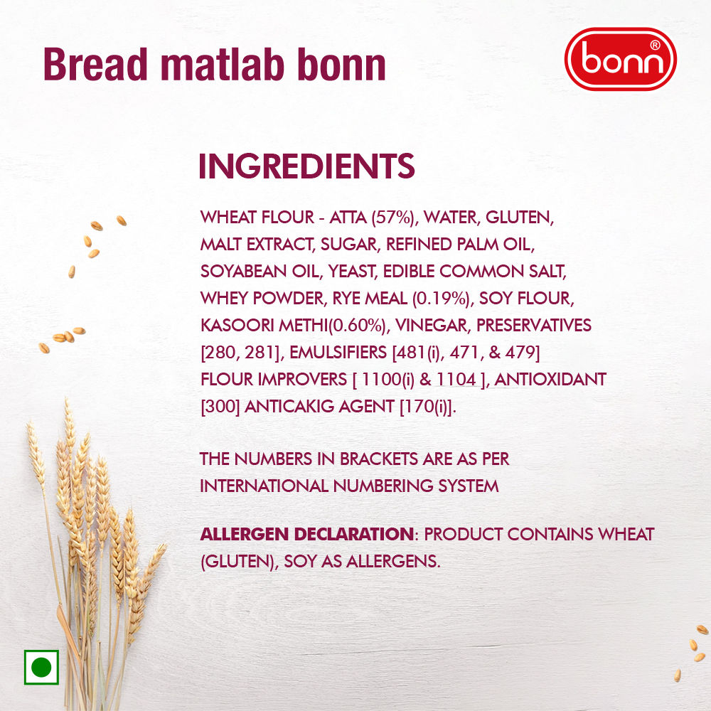 Bonn Atta Kulcha Bread