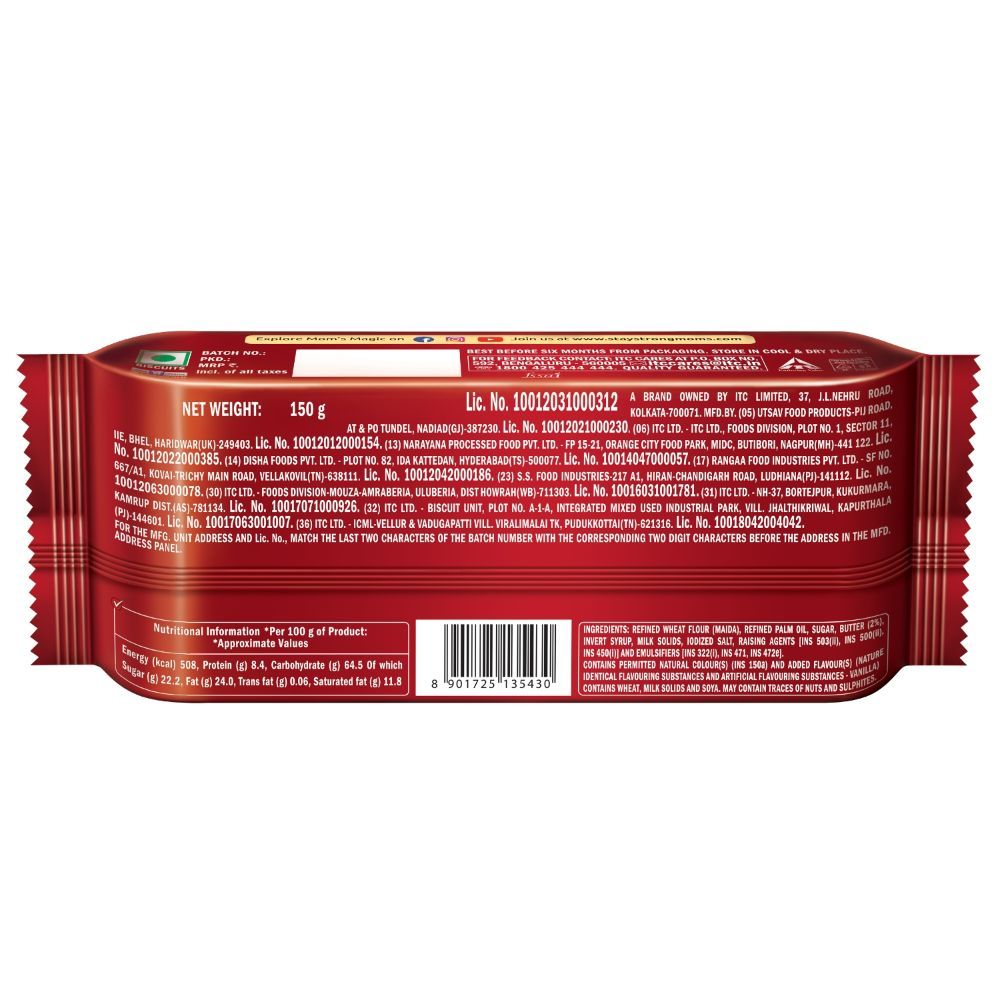 Sunfeast Mom's Magic Rich Butter Cookies 150 g Combo