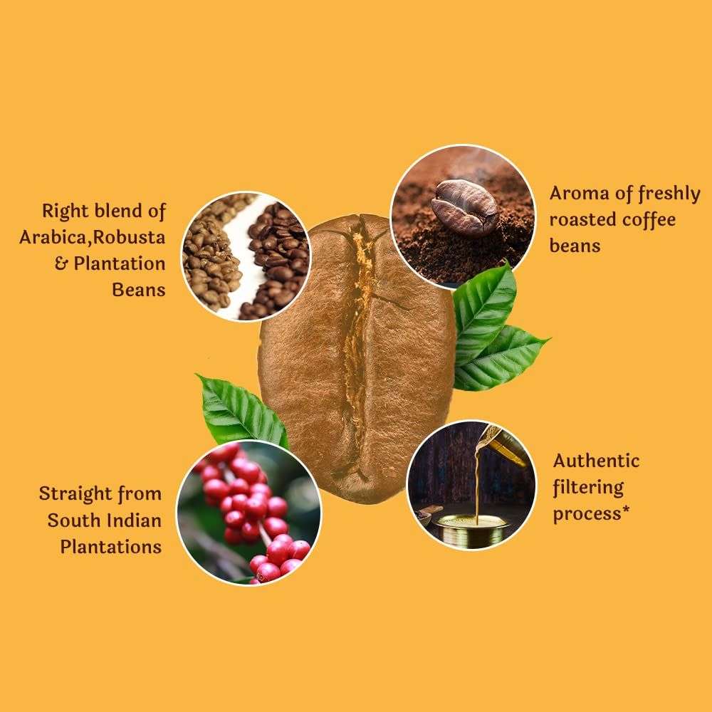 Bru Instant Decoction Ready To Use Decoction Tasty Filter Coffee In Seconds Makes
