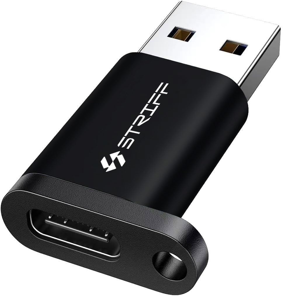Striff Otg Type A Usb, Usb To Type C, Type C To Usb Connector Compatible With All Type C