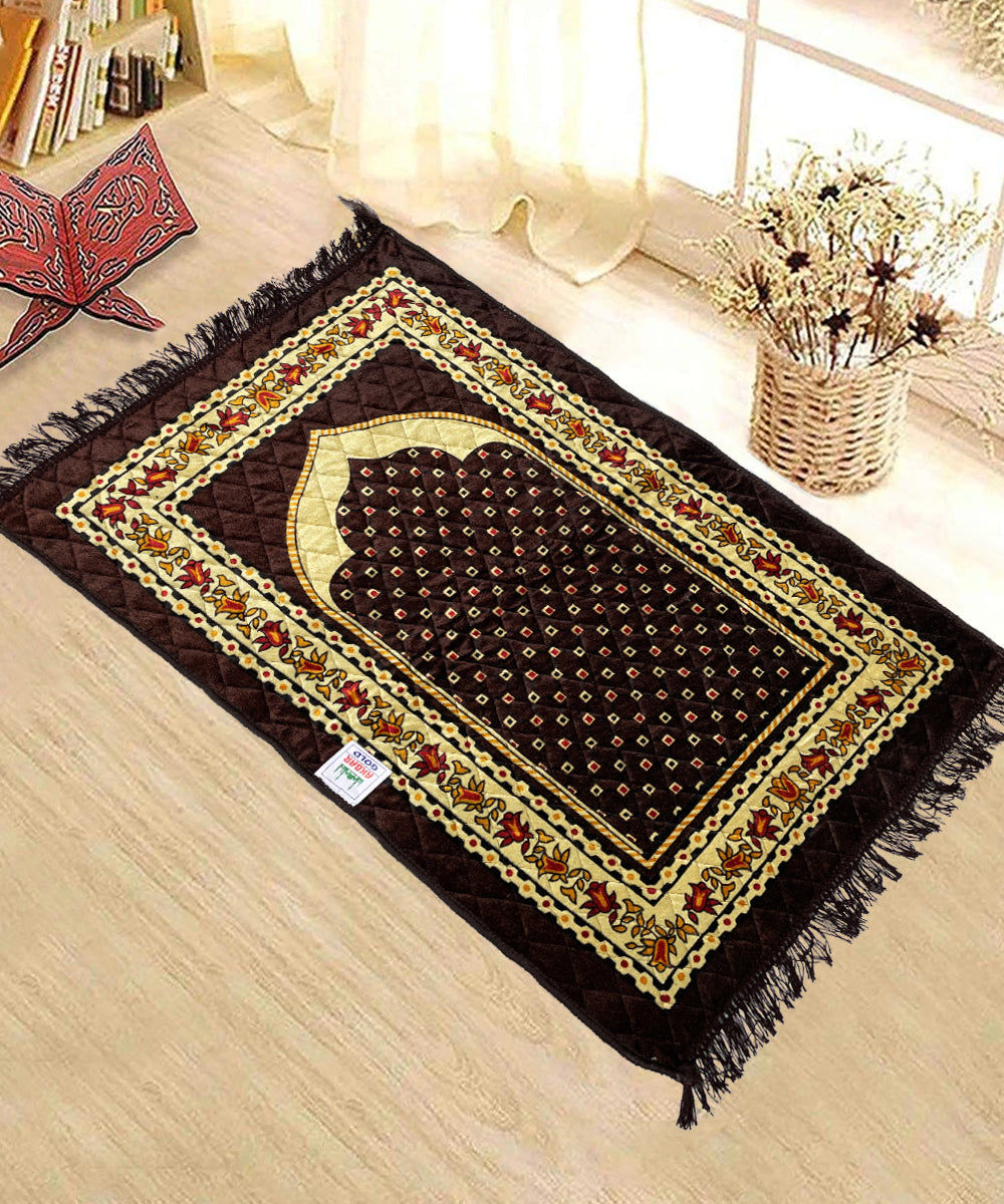 Aravi Foldable Prayer Janamaz Mat - Assorted