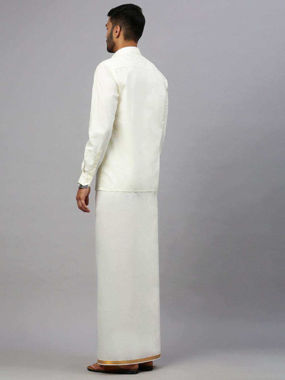 Ramraj Cotton Gold Twix 3/4