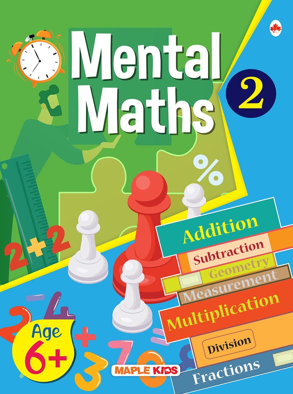 Mental Maths - Mathematics Activity Book 2 for Class 2+, Age 6+ Years