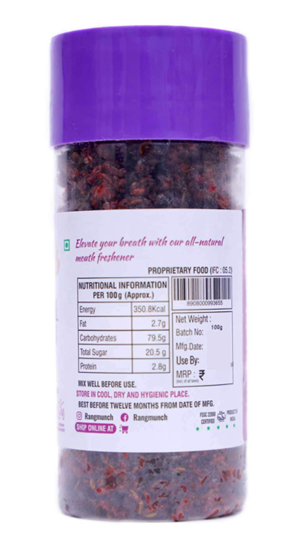 Rang Munch Royal Paan (Mouth Freshener) 100 g Combo