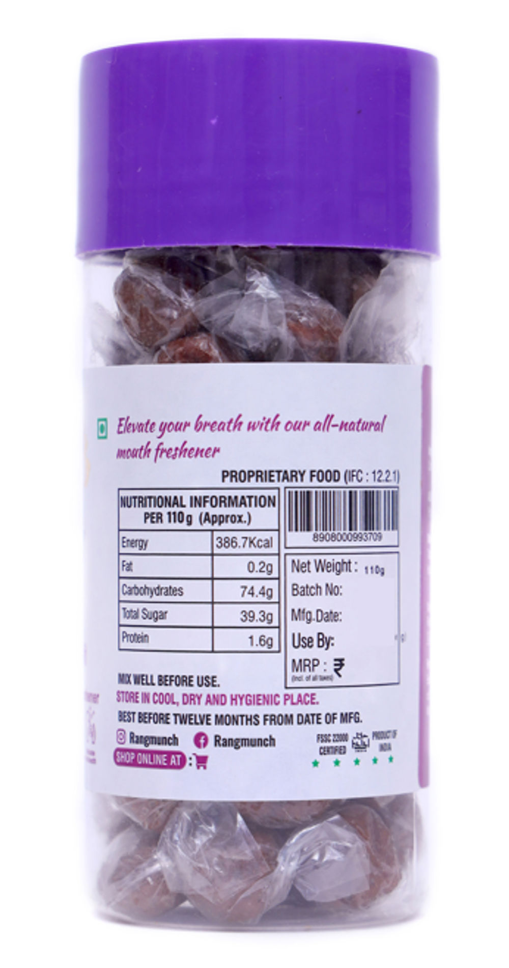 Rang Munch Tangy Imli 110 g Combo