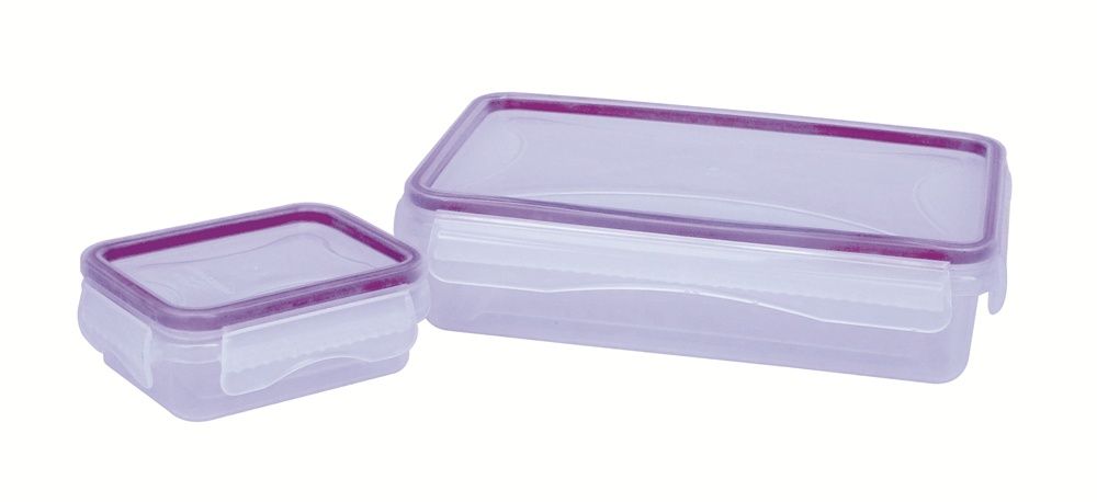 Princeware Champ Lunch Box Set of 2 Pieces 160 ml+890 ml| 205 x 133 x 54 Mm