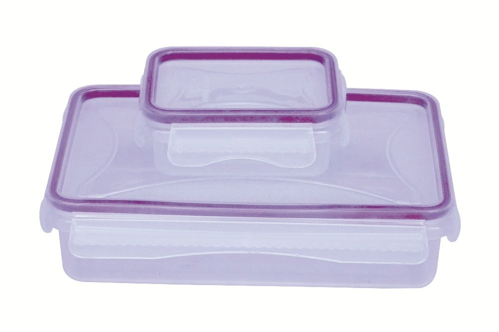 Princeware Champ Lunch Box Set of 2 Pieces 160 ml+890 ml| 205 x 133 x 54 Mm