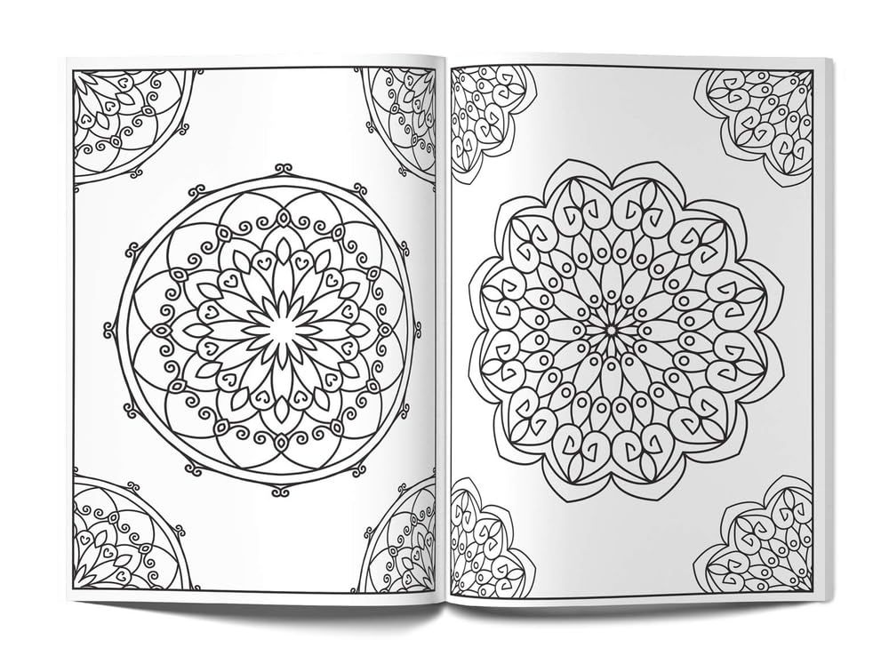 Relaxing Mandala For Kids : Coloring Book To Improve Concentration And Relaxation