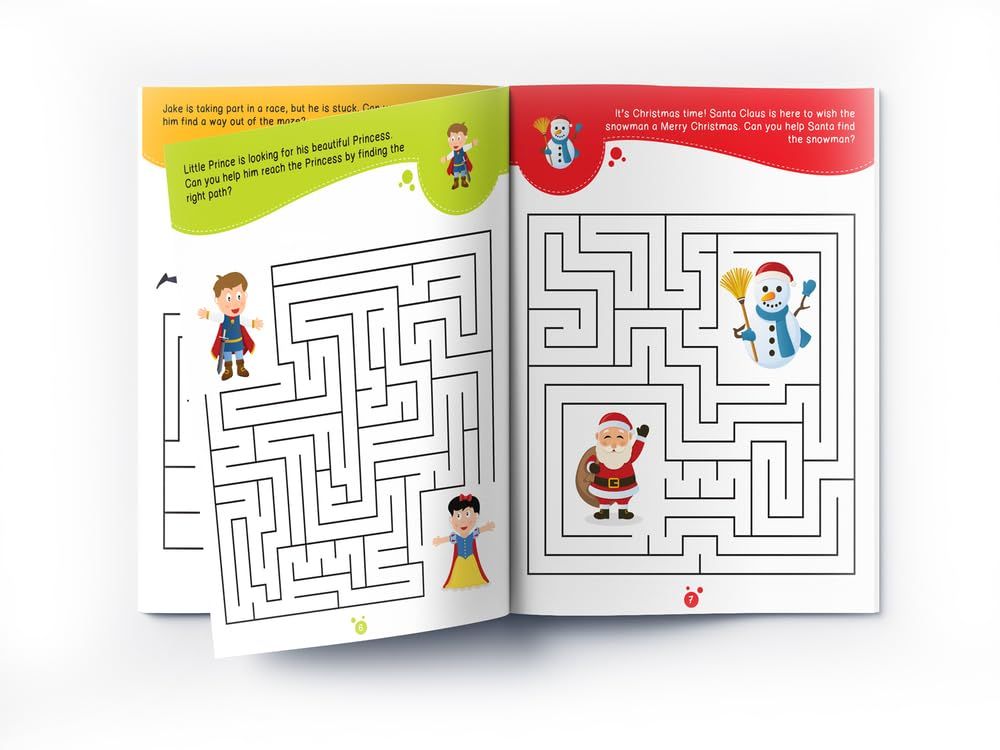Mazes - First Fun Activity Books for Kids