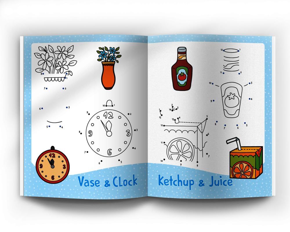 101 Dot To Dot Coloring: Fun Activity Book For Children