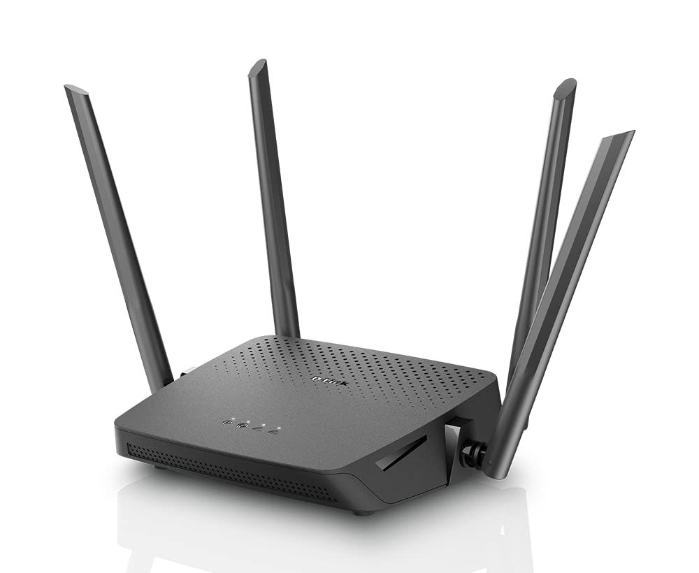 D-Link DIR-8251200Mbps Dual Band Wi-Fi Router|2.4 GHz up to 300Mbps &5 GHz up to 867Mbps|Easy Setup