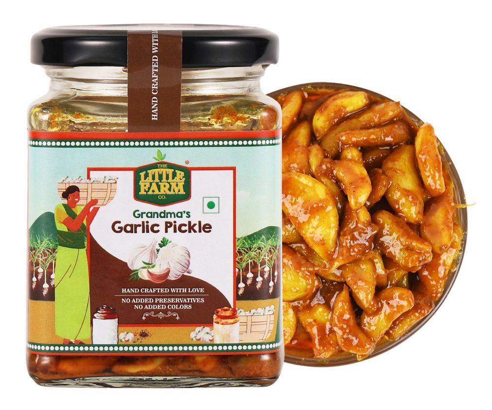 Lemon Khatta Meetha Pickle(300gms) & Garlic Pickle(250gms) Combo