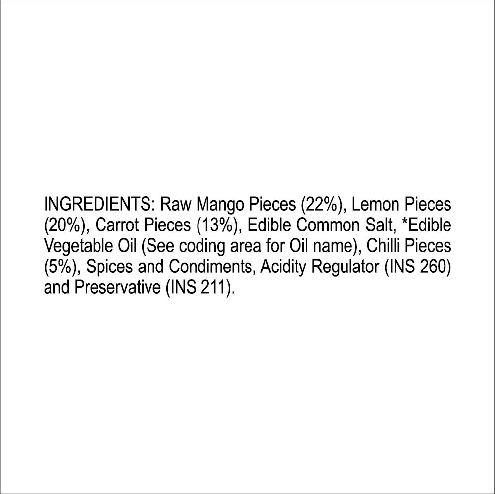 Nilon's Mixed Pickle