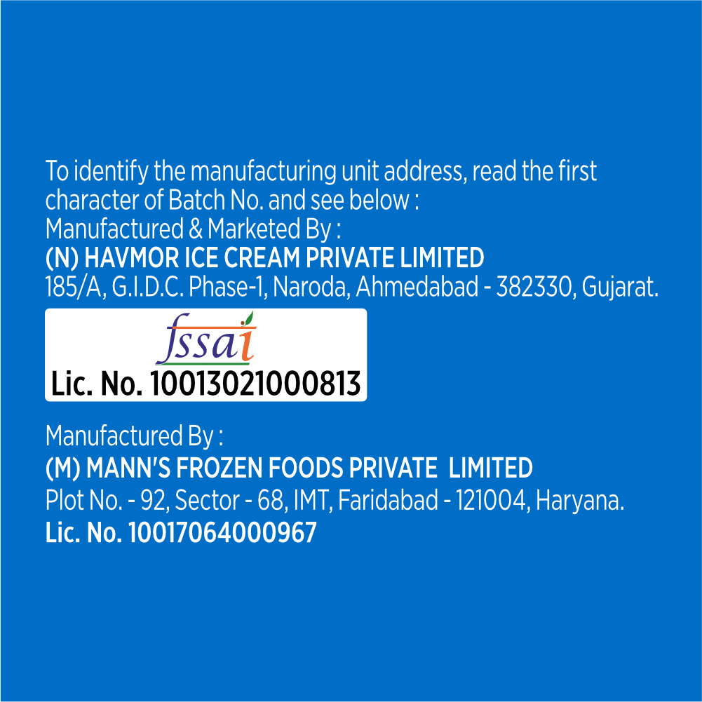 Havmor Cookie N Cream Cone 110 ml Combo