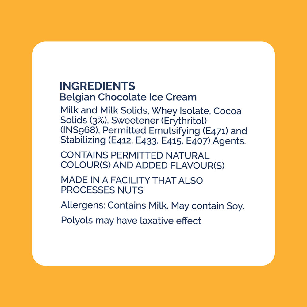 Get-A-Way Belgian Chocolate Ice Cream Cup