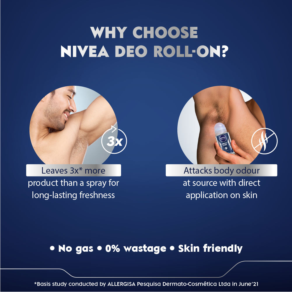 Nivea Protect & Care Deodorant Roll On For Men