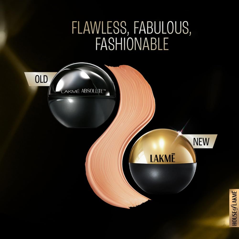 Lakme Xtraordin-airy Mattereal Mousse Foundation, Matte Finish,Has SPF8, 04 Golden Light