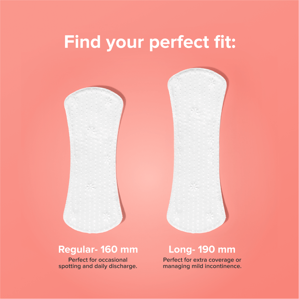 Nua Panty Liners for Daily Use (160 mm)