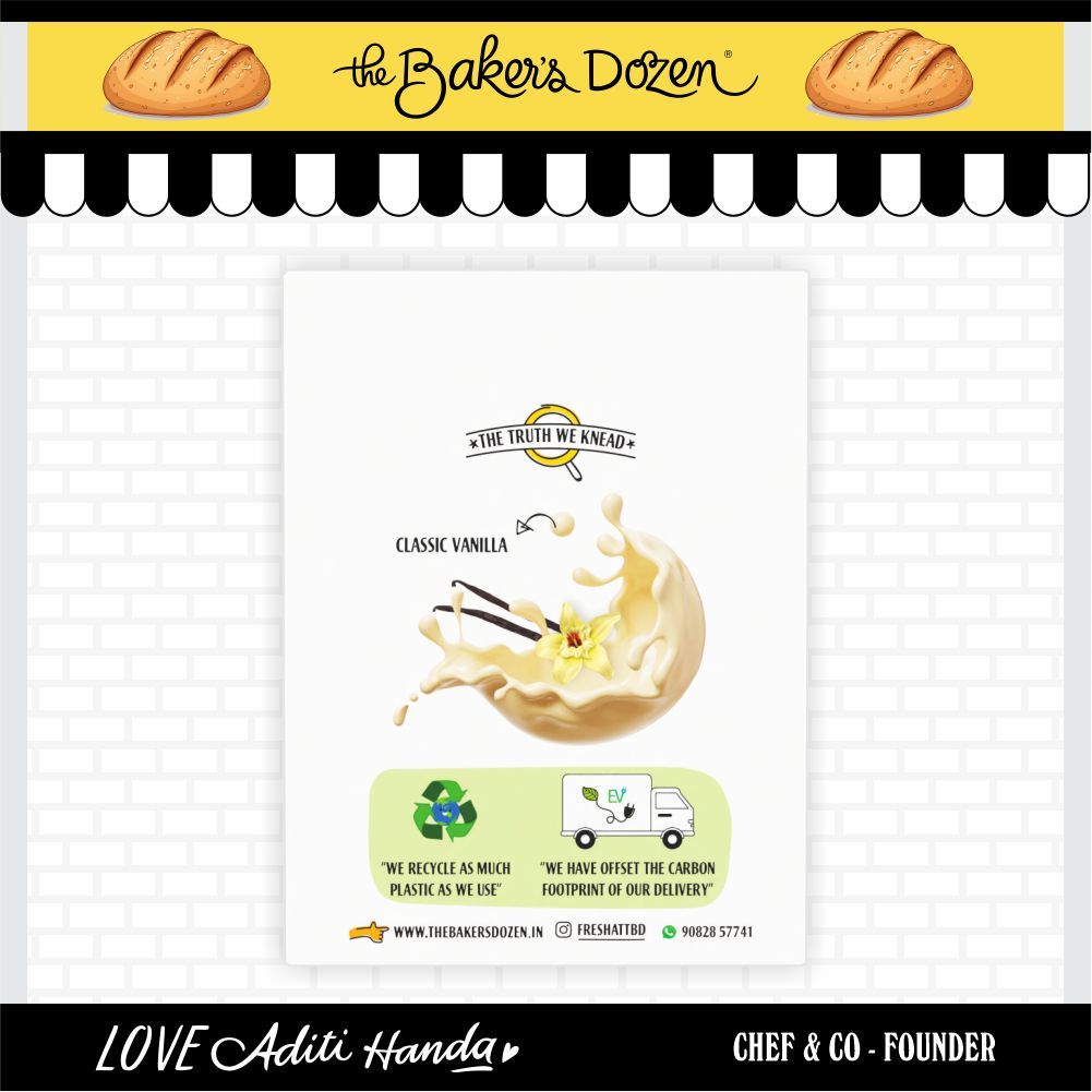 Banana Walnut Cake 150G(150gms) & Vanilla Cake(150gms) Combo
