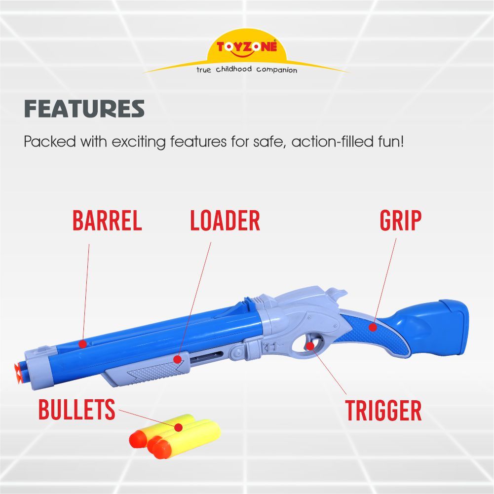 Toyzone Doraemon Double Barrel Shotgun