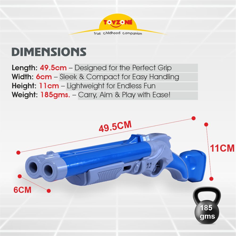Toyzone Doraemon Double Barrel Shotgun
