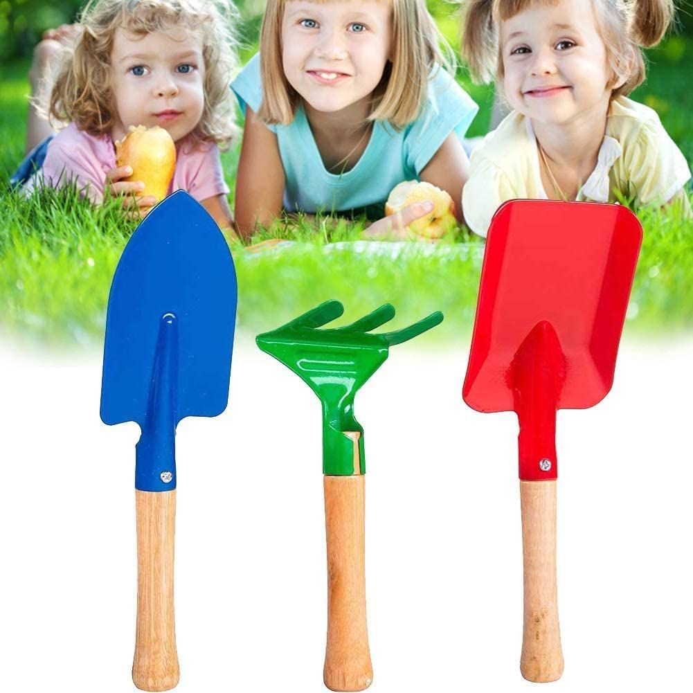 Gardening Tool Set of Weeder, Cuiltivator and Garden Fork- Set of 3