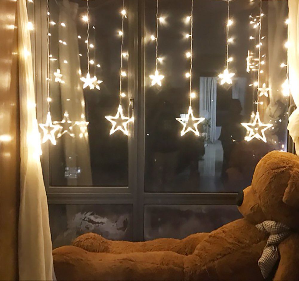 Quace Star Curtain String Light