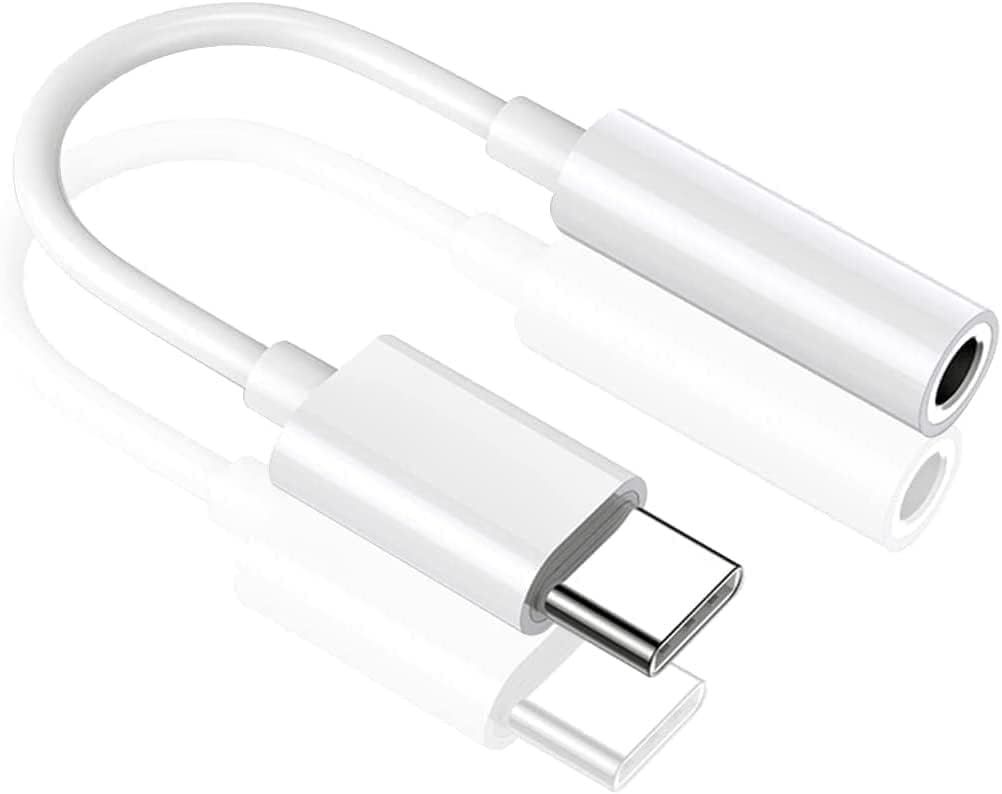 Sounce Type-C to 3.5 mm Headphone Adapter for iPhone|Compatible with iPhone 14-13-12-11-XS-XR-8-7-SE