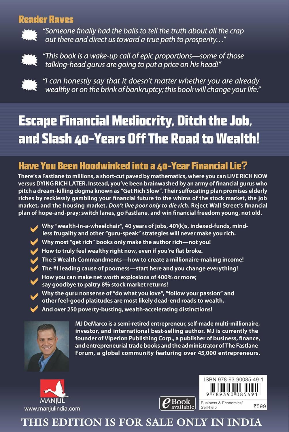 The Millionaire Fastlane: Crack the Code to Wealth and Live Rich for a Lifetime