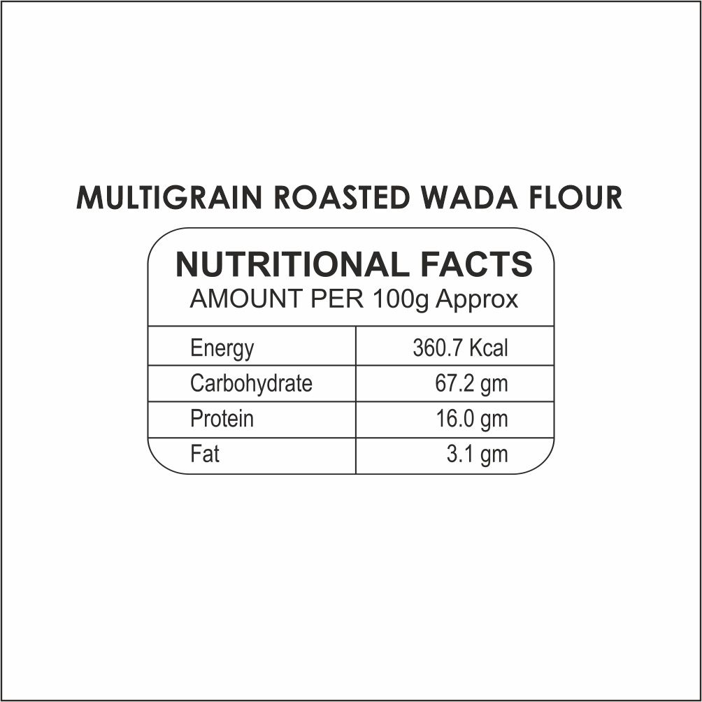 Bhagirathi Multigrain Roasted Wada Flour