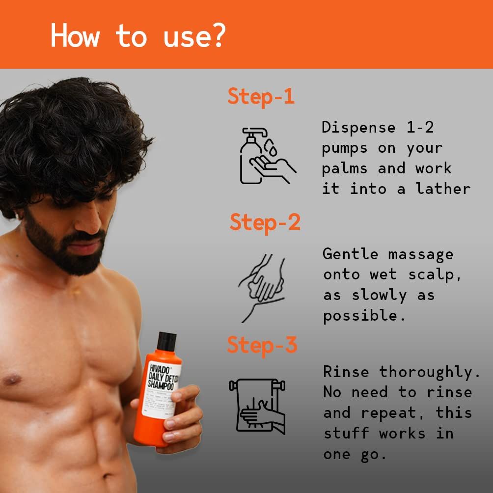Hivado Daily Detox Shampoo