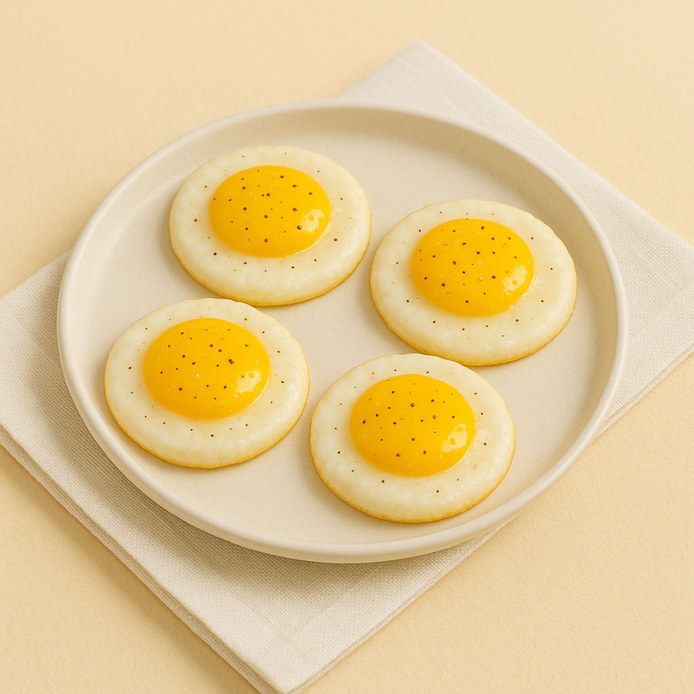 Bull's-eye egg