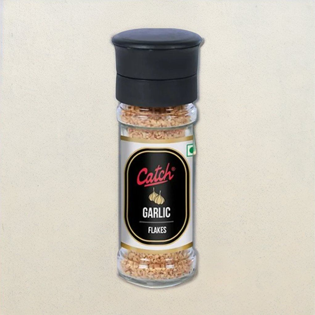 Catch Garlic Flakes Grinder