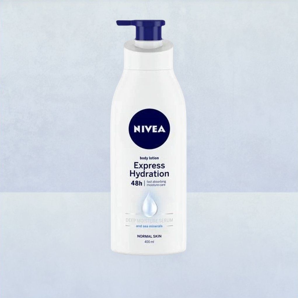 NIVEA Express Hydration Body Lotion|Sea Minerals & Deep Moisture Serum|Non Greasy