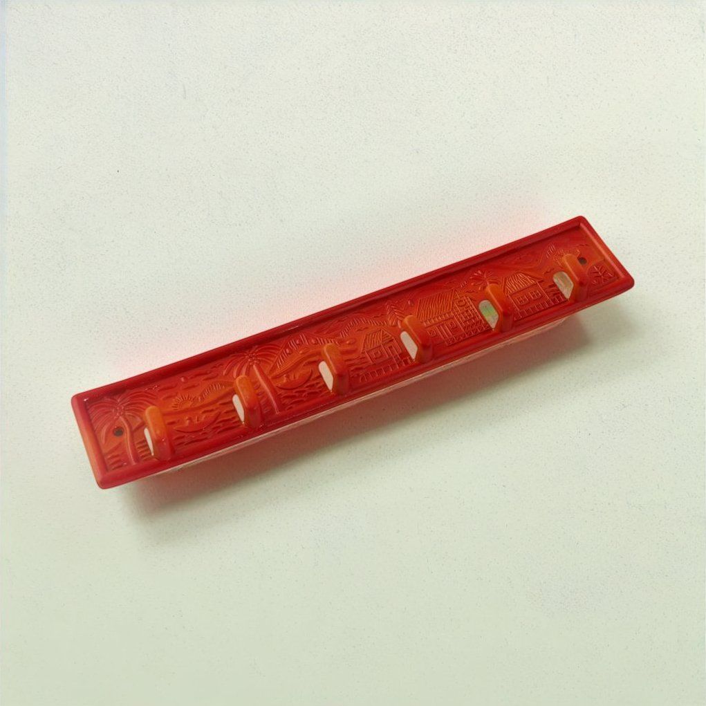 SH Wall Hook- with 6 Hooks (Assorted Color)