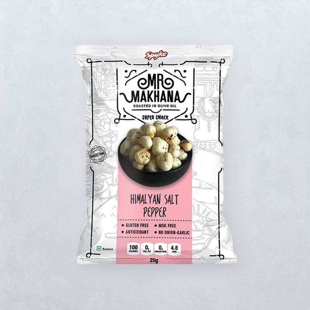 Mr. Makhana Himalayan Salt & Pepper Makhna 20 g Combo