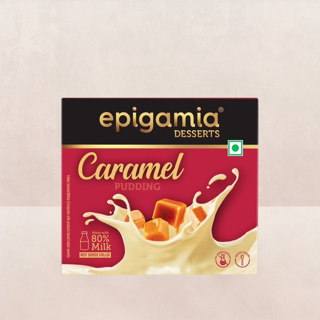 Epigamia Desserts- Caramel Pudding