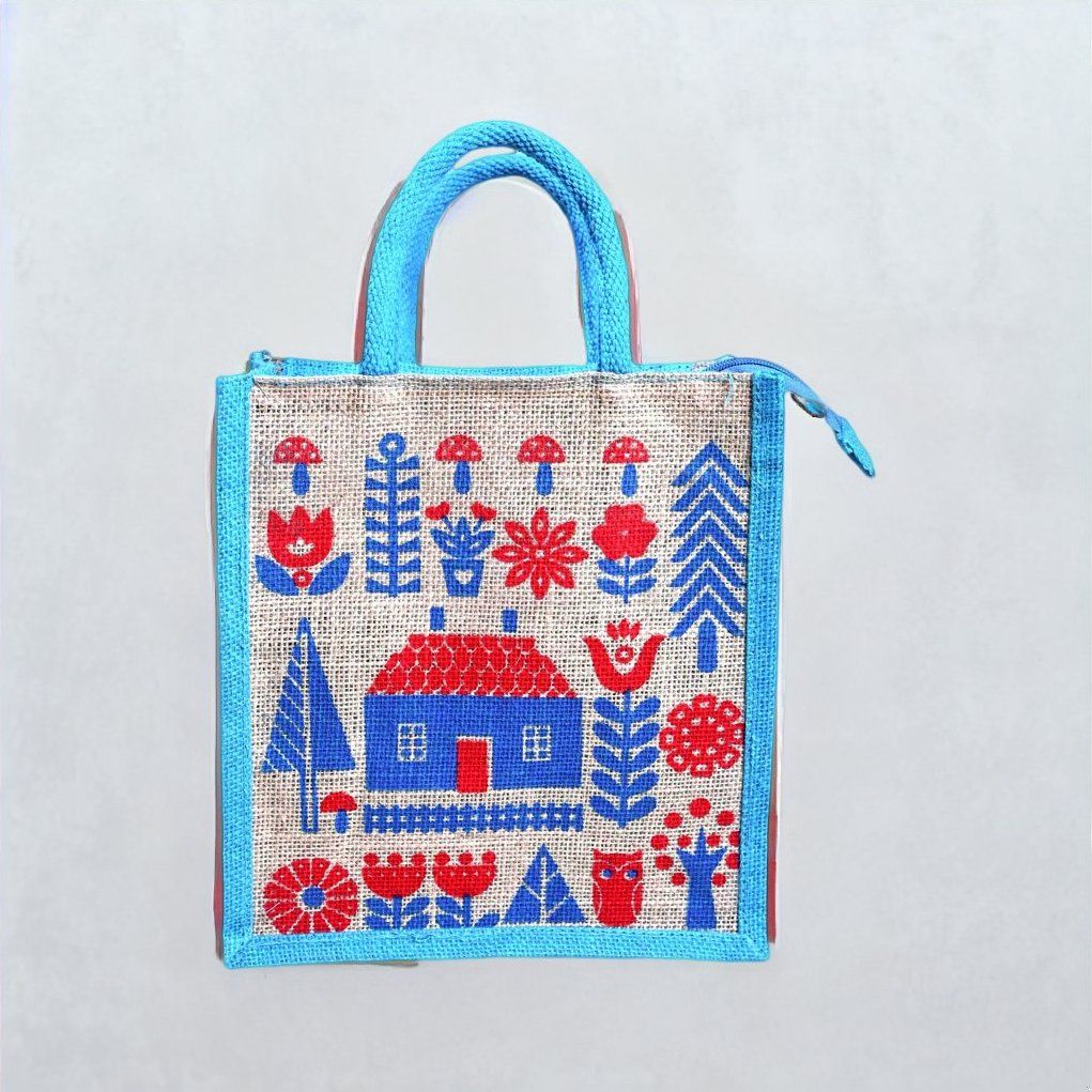 Jags Jute Bag - S | Dual Handle